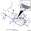 ELECTRICAL: WIRE HARNESS (3) - 2019 POLARIS GENERAL 1000 EPS
