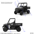 BODY: DECALS GRAPHIC (2) - 2025 POLARIS RANGER 570 PREMIUM