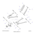 SUSPENSION: REAR CONTROL ARMS & SHOCK - 2026 POLARIS RANGER 570
