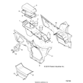 BODY: CENTER CONSOLE - 2022 POLARIS GENERAL XP 1000 TRAILHEAD LE