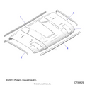 ACCESSORY: ROOF - 2021 POLARIS RANGER XP 1000 TEXAS EDITION