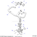 ENGINE: WATERPUMP & BYPASS - 2022 POLARIS RANGER CREW XP 1000 NORTHSTAR ULTIMATE TRAIL BOSS EVAP