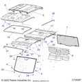 BODY: ROOF & CAB - 2020 POLARIS RANGER CREW XP 1000 EPS NORTHSTAR