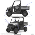 BODY: DECALS GRAPHIC - 2024 POLARIS RANGER 570 PREMIUM