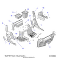 BODY: FRONT FLOOR & ROCKERS - 2020 POLARIS RANGER CREW XP 1000 FACTORY CHOICE