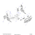 BODY: FLOOR & ROCKERS - 2023 POLARIS RANGER 570 / PREMIUM
