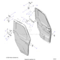 BODY: DOOR FRONT MOUNTING - 2025 POLARIS RANGER 1000 XP CREW NORTHSTAR PREMIUM