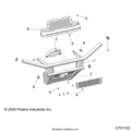 BODY: FRONT BUMPER - 2024 POLARIS RANGER 570 CREW FULL SIZE
