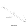 DRIVE TRAIN: FRONT PROP SHAFT - 2015 POLARIS RANGER 570 FULL SIZE