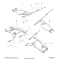 SUSPENSION: REAR CONTROL ARMS - 2025 POLARIS XPEDITION XP5 NORTHSTAR
