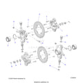 SUSPENSION: FRONT HUB - 2025 POLARIS RANGER 1000 XP NORTHSTAR PREMIUM TIP OUT WINDSHIELD