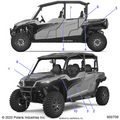 BODY: DECALS (2) - 2024 POLARIS GENERAL XP 4 1000 PREMIUM