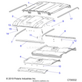 BODY: ROOF (PREM PREP) - 2019 POLARIS RANGER CREW XP 1000 49S FACTORY CHOICE