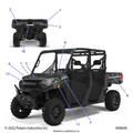 BODY: DECALS GRAPHICS - 2023 POLARIS RANGER CREW XP 1000 PREMIUM