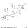 SUSPENSION: STABILIZER BAR FRONT - 2021 POLARIS RANGER 150 EFI