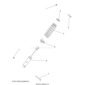 SUSPENSION: FRONT SHOCK - 2015 POLARIS RANGER 1000 DIESEL