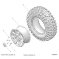 WHEELS: FRONT - 2024 POLARIS XPEDITION ADV NORTHSTAR