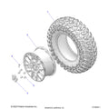 WHEELS: FRONT - 2024 POLARIS RANGER XD 1500 PREMIUM