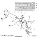 ELECTRICAL: WIRE HARNESSES CHASSIS - 2022 POLARIS RANGER 500