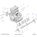 ENGINE: MOUNTING &LONG BLOCK - 2023 POLARIS GENERAL XP 1000 ULTIMATE