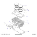 ENGINE: CYLINDER AND PISTON - 2024 POLARIS XPEDITION XP ULTIMATE