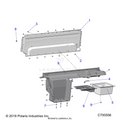 BODY: REAR CLOSEOFF & FENDERS - 2019 POLARIS RANGER XP 1000 NORTHSTAR FACTORY CHOICE