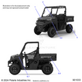 BODY: DECALS GRAPHIC - 2025 POLARIS RANGER 570 PREMIUM