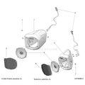 ELECTRICAL: AUDIO FRONT SPEAKER - 2026 POLARIS GENERAL XP 4 1000 ULTIMATE