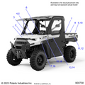 BODY: DECALS GRAPHICS - 2024 POLARIS RANGER 1000 XP NORTHSTAR ULTIMATE TRAIL BOSS