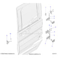BODY: DOOR MOUNTING REAR - 2026 POLARIS RANGER XD 1500 NORTHSTAR CREW
