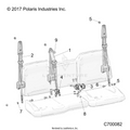 BODY: SEAT BELT MOUNTING - 2020 POLARIS RANGER XP 1000 EPS RIDE COMMAND