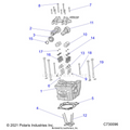ENGINE: CYLINDER HEAD CAMS & VALVES - 2022 POLARIS RANGER CREW 570 NORTHSTAR