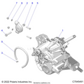 DRIVE TRAIN: MAIN GEARCASE MOUNTING - 2022 POLARIS RANGER 500