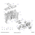 BODY: DASH AND FRONT CLOSEOFF - 2024 POLARIS XPEDITION ADV 5 NORTHSTAR