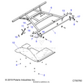 BODY: BOX MOUNTING - 2020 POLARIS RANGER CREW 1000 FULL SIZE EPS FO