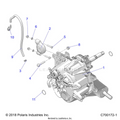 DRIVE TRAIN: MAIN GEARCASE MOUNTING - 2021 POLARIS GENERAL XP 4 DELUXE RIDE COMMAND