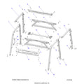 CHASSIS: CAB FRAME - 2024 POLARIS RANGER 570 CREW NORTHSTAR
