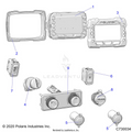 ELECTRICAL: DASH CONTROLS - 2021 POLARIS RANGER CREW 1000 EPS PREMIUM