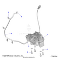 DRIVE TRAIN: FRONT GEARCASE MOUNTING - 2020 POLARIS RANGER XP 1000 EPS
