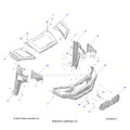 BODY: HOOD & FRONT FENDERS - 2022 POLARIS RANGER CREW 570 NORTHSTAR