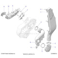DRIVE TRAIN: CLUTCH COVER DUCTING - 2024 POLARIS XPEDITION ADV NORTHSTAR