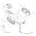 DRIVE TRAIN: CLUTCH COVER & DUCTING - 2026 POLARIS RANGER 1000 XP PREMIUM