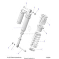 SUSPENSION: REAR SHOCK MOUNTING - 2026 POLARIS XPEDITION ADV 5 NORTHSTAR
