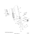 SUSPENSION: FRONT STRUT - 2018 POLARIS RANGER EV LIION