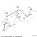 SUSPENSION: FRONT STABILIZER BAR - 2024 POLARIS GENERAL XP 4 1000 ULTIMATE