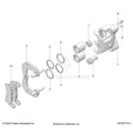BRAKES: REAR CALIPER - 2025 POLARIS GENERAL XP 4 1000 SPORT