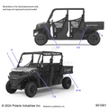 BODY: DECALS GRAPHIC (2) - 2025 POLARIS RANGER 570 CREW