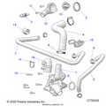 ENGINE: WATERPUMP & BYPASS - 2021 POLARIS RANGER XP 1000