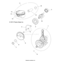 ENGINE: CRANKSHAFT PISTON & BALANCE SHAFT - 2015 POLARIS RANGER ETX