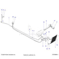 BODY: HVAC CONDENSER AND HOSE ROUTINGS - 2026 POLARIS XPEDITION ADV 5 NORTHSTAR